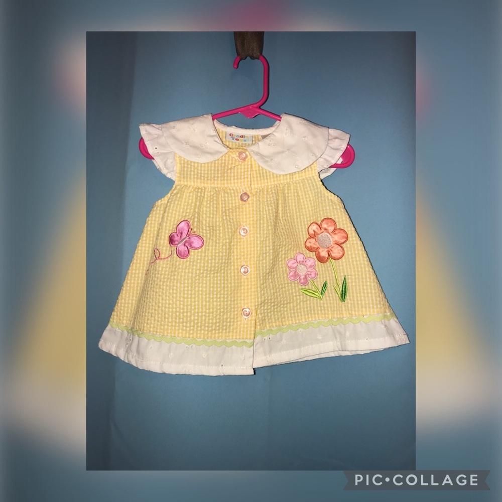 Yellow dress set